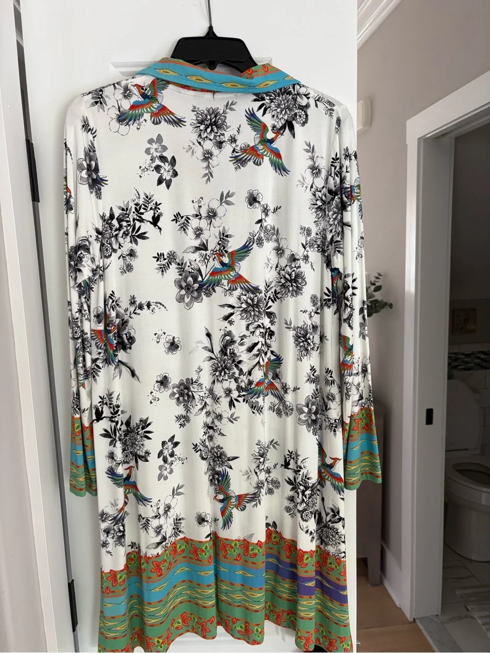 Johnny Was size Medium Jersey Dress - Picture 5 of 8